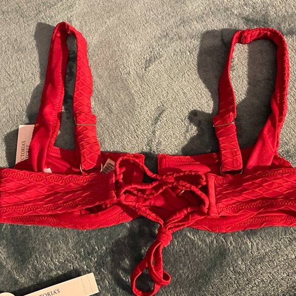 Victoria's Secret, Strappy Back, Full Coverage Top & Cheeky Bikini, NEW! - Picture 8 of 9